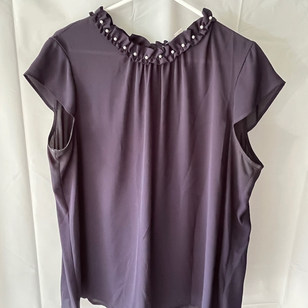 Karl Lagerfeld Navy Blue  blouse